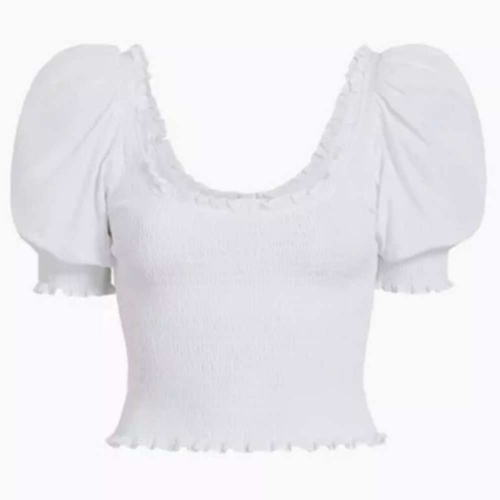 Hill House Aiko Nap Top Cotton Poplin Size Large Cottage Core